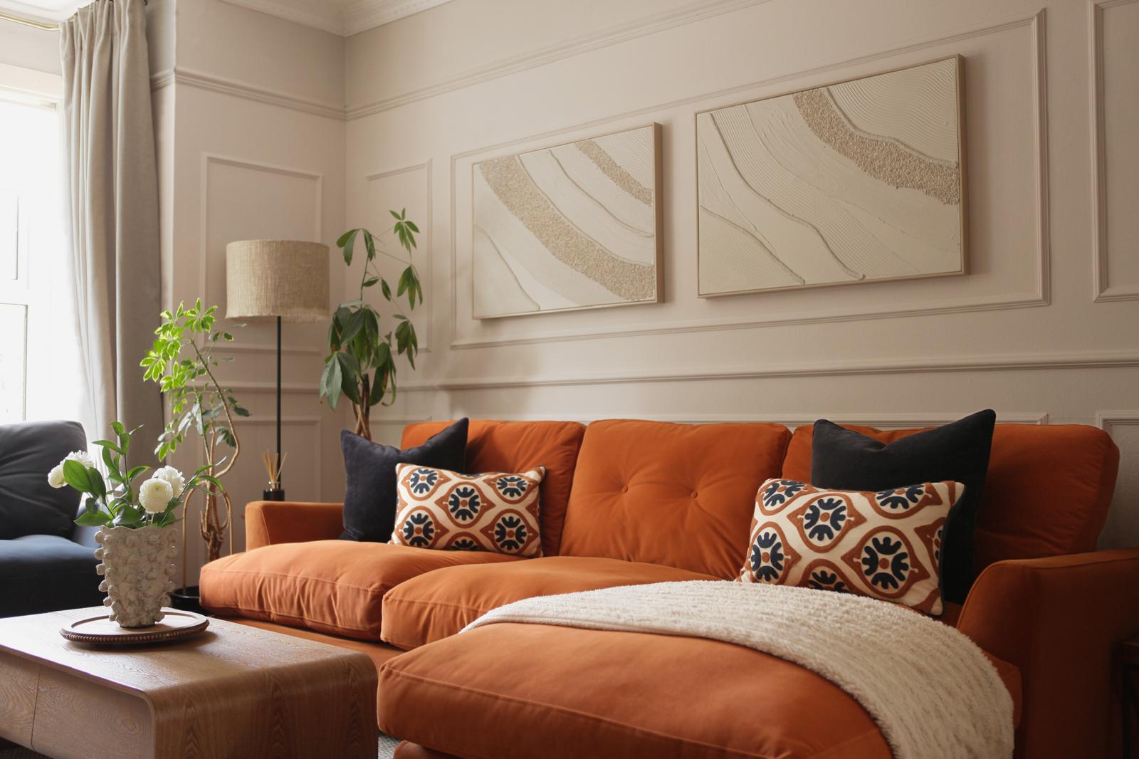 Living room interior design - ashford, kent