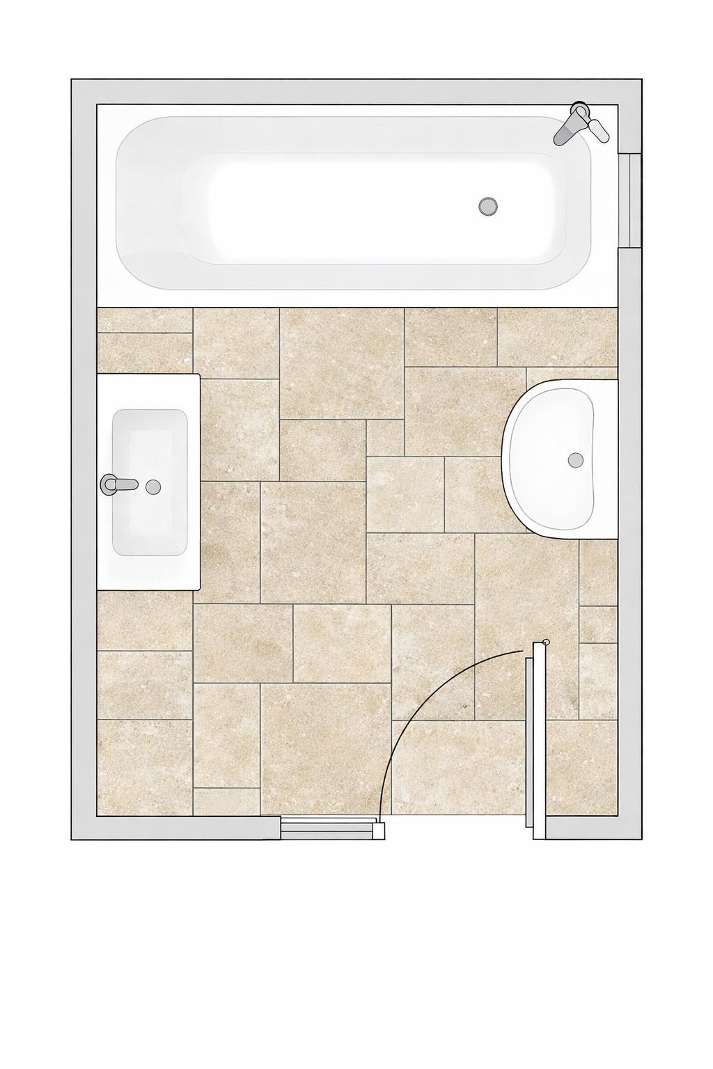 Ania Kay interior design bathroom drawing interior design services