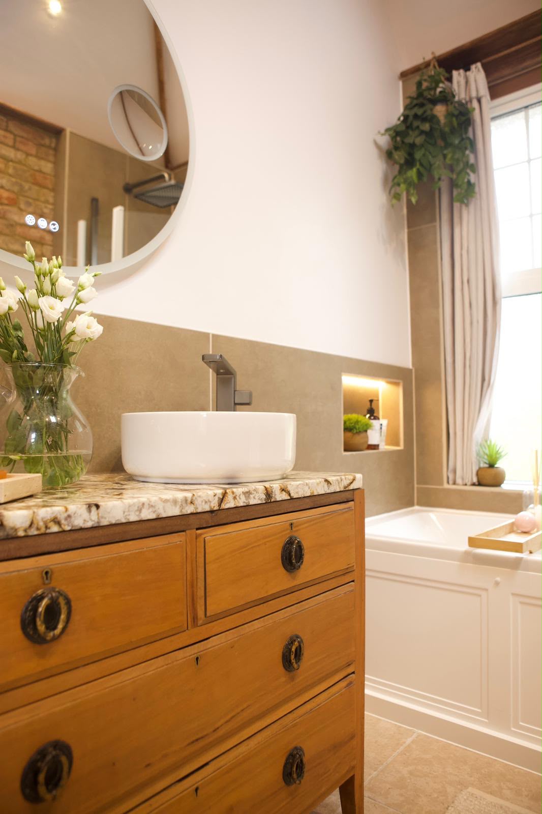 Ania Kay interior design bathroom serene design